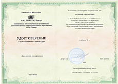 Образец документа по программе: бухгалтерский (бюджетный) учет в организации государственного сектора